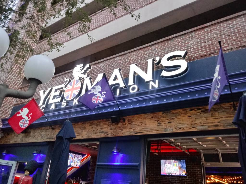 Yeomans Cask and Lion | restaurant | 200 1st Ave N Suite B, St. Petersburg, FL 33701, USA | 7275139367 OR +1 727-513-9367