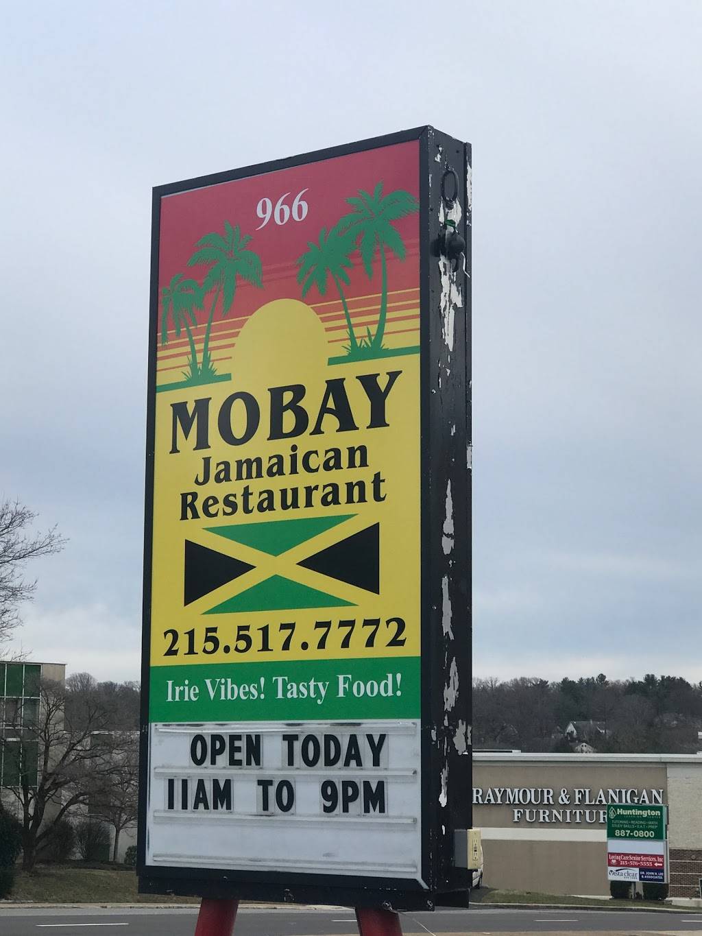 Mobay Jamaican Resturant | restaurant | 966 PA-611, Jenkintown, PA 19046, USA | 2155177772 OR +1 215-517-7772