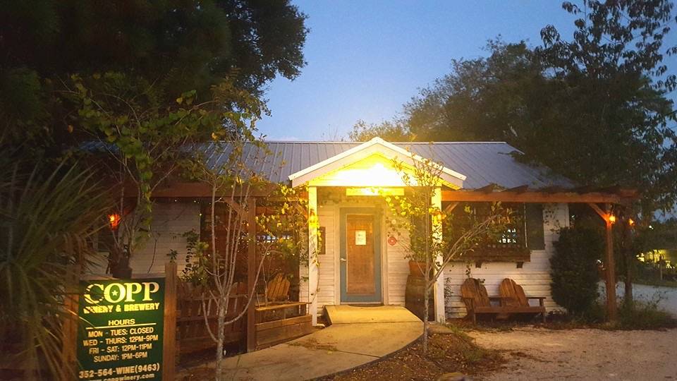 Copp Winery & Brewery | restaurant | 11 NE 4th Ave, Crystal River, FL 34429, USA | 3525649463 OR +1 352-564-9463