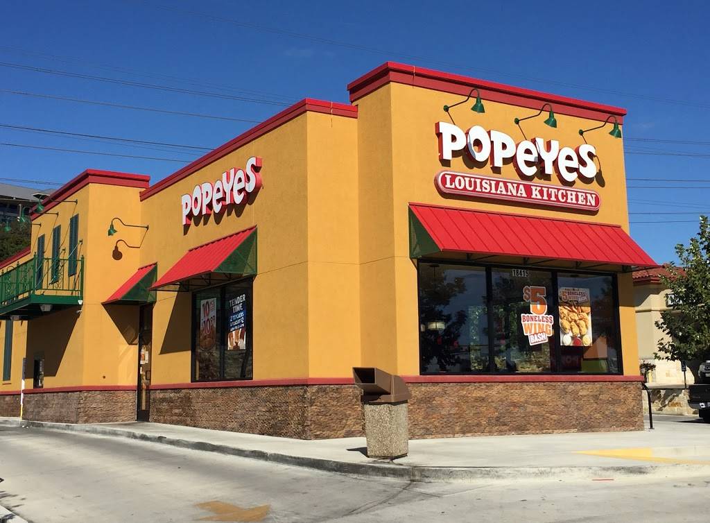 Popeyes Louisiana Kitchen | restaurant | 18415 Rim Dr, San Antonio, TX 78257, USA | 2106411338 OR +1 210-641-1338