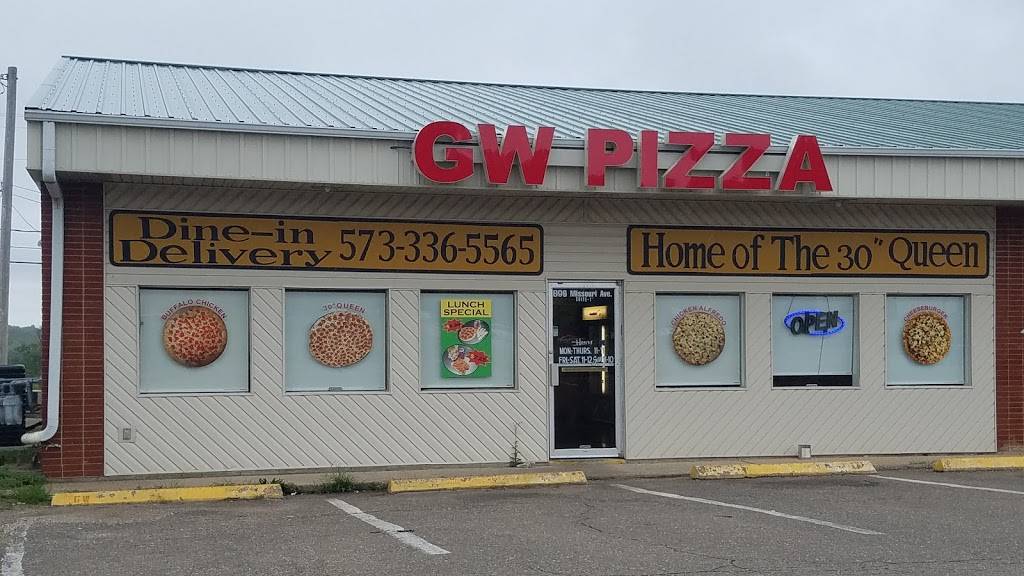 GW Pizza | meal delivery | 886 Missouri Ave, St Robert, MO 65584, USA | 5733365565 OR +1 573-336-5565