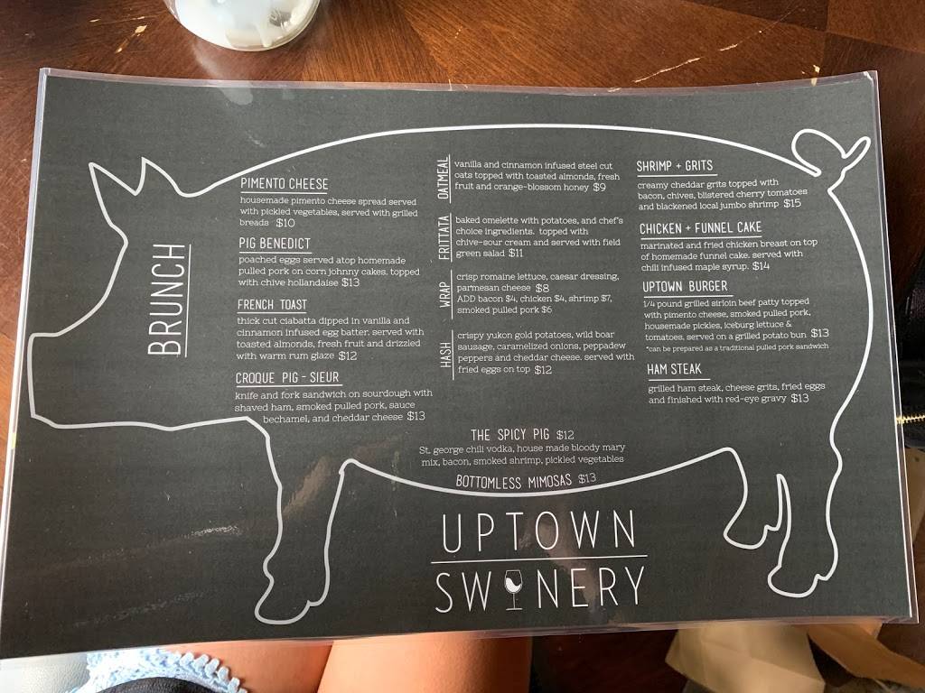 Uptown Swinery | restaurant | 45 San Marco Ave, St. Augustine, FL 32084, USA | 9048246202 OR +1 904-824-6202