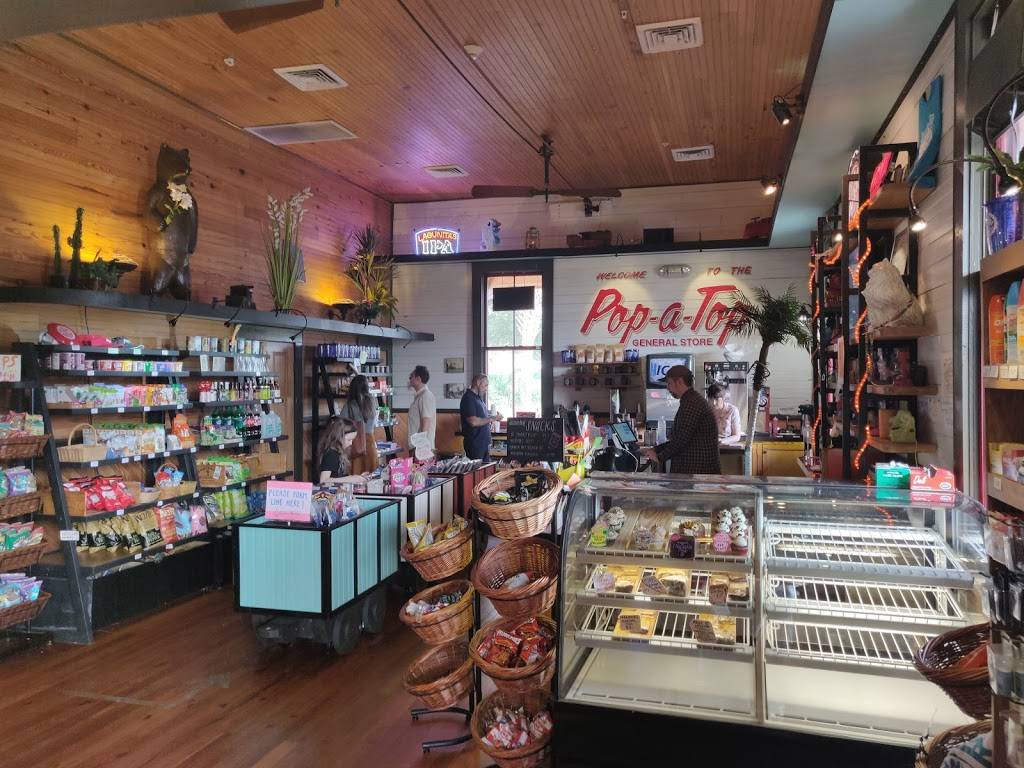Pop-a-Top: General Store | restaurant | 201 SE Depot Ave, Gainesville, FL 32601, USA | 3527926685 OR +1 352-792-6685