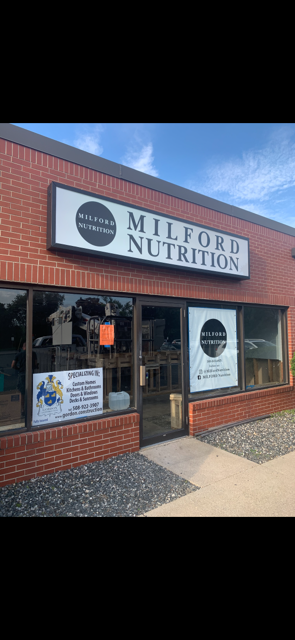 Milford Nutrition | restaurant | 6 Beach St, Milford, MA 01757, USA | 5086458825 OR +1 508-645-8825