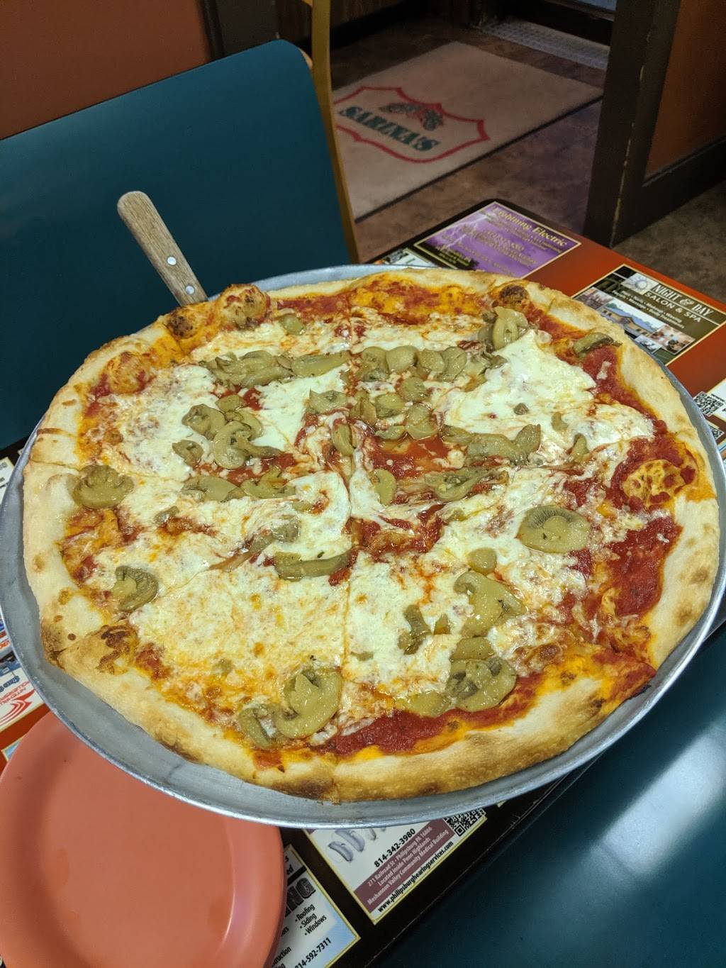 Sarinas Pizza & Restaurant | restaurant | 1079 N Front St, Philipsburg, PA 16866, USA | 8143426237 OR +1 814-342-6237