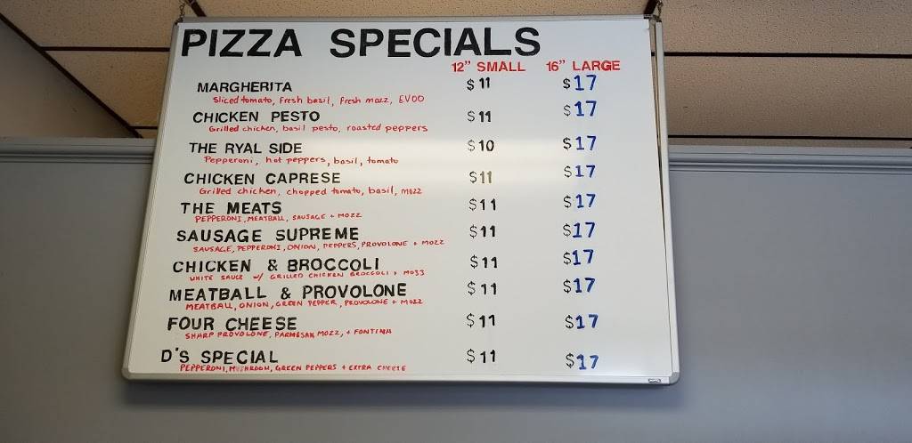 Doms Pizza and Subs | restaurant | 79 Bridge St, Beverly, MA 01915, USA | 9789937183 OR +1 978-993-7183