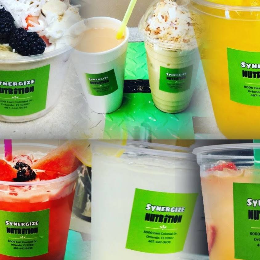 Synergize Nutrition (Herbalife Nutrition Club) | restaurant | 8000 E Colonial Dr, Orlando, FL 32807, USA | 7873001445 OR +1 787-300-1445