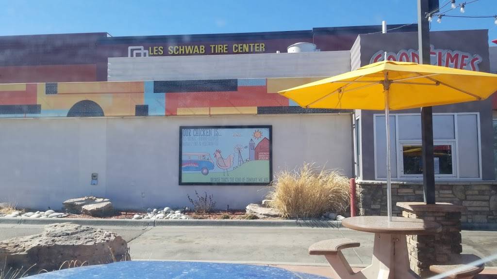 Good Times Burgers & Frozen Custard | restaurant | 8950 E Hampden Ave, Denver, CO 80231, USA | 3037717525 OR +1 303-771-7525