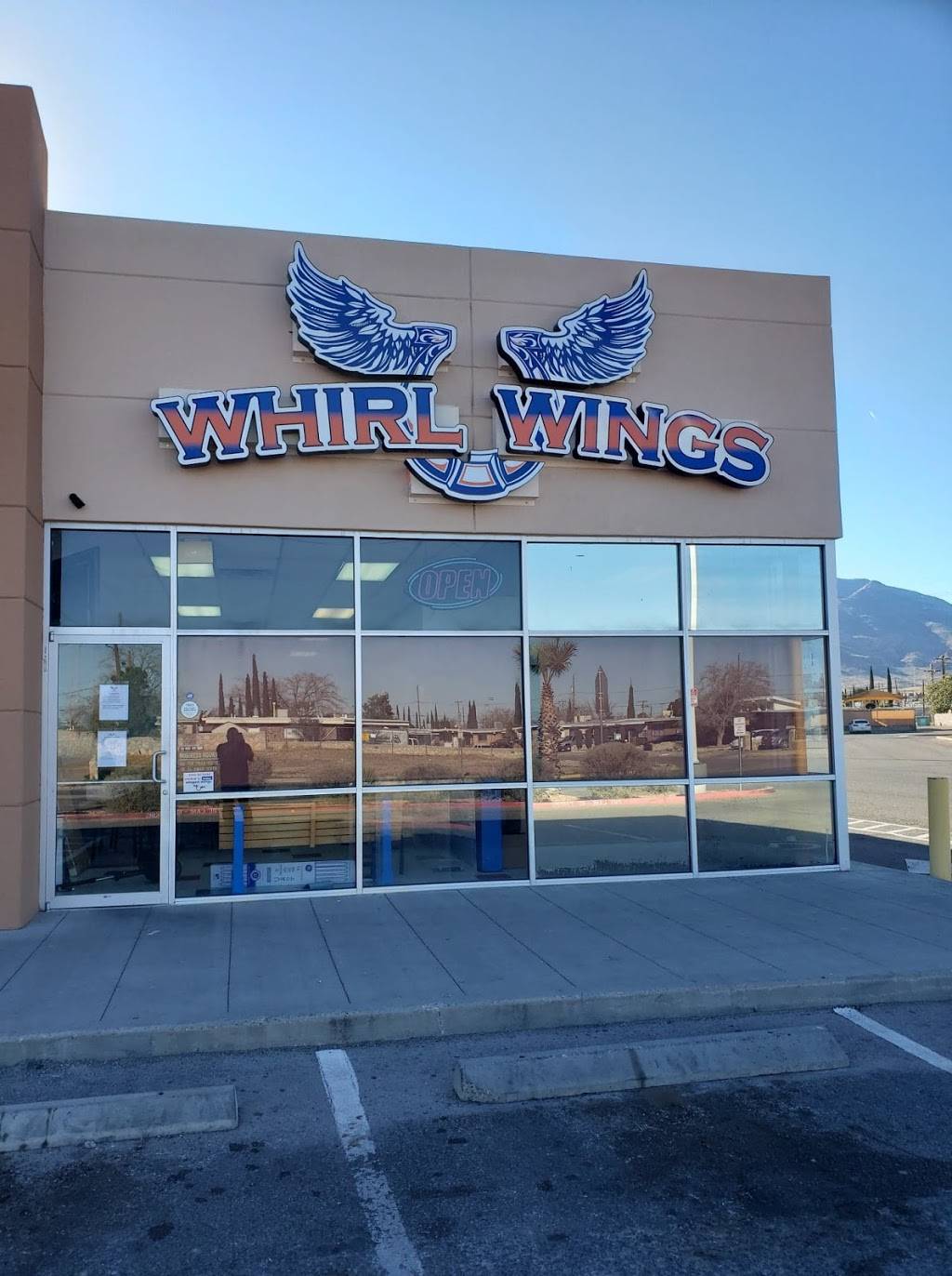 Whirl Wings | restaurant | 10109 Rushing Rd STE B, El Paso, TX 79924, USA | 9157519464 OR +1 915-751-9464