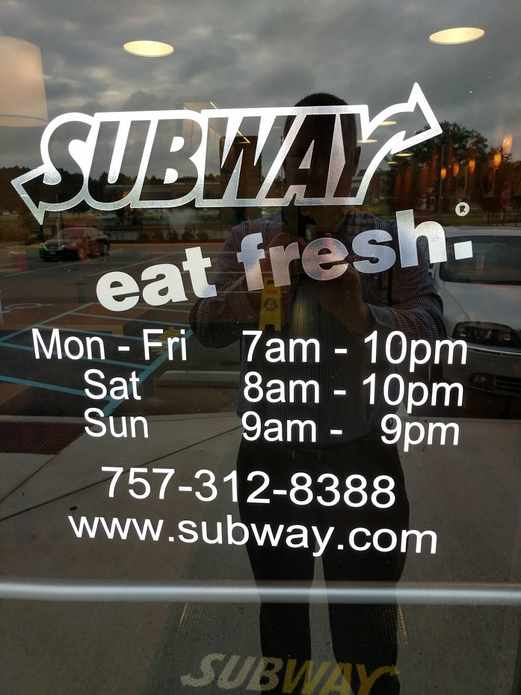 Subway | restaurant | 1501 Cedar Rd, Chesapeake, VA 23322, USA | 7573128388 OR +1 757-312-8388