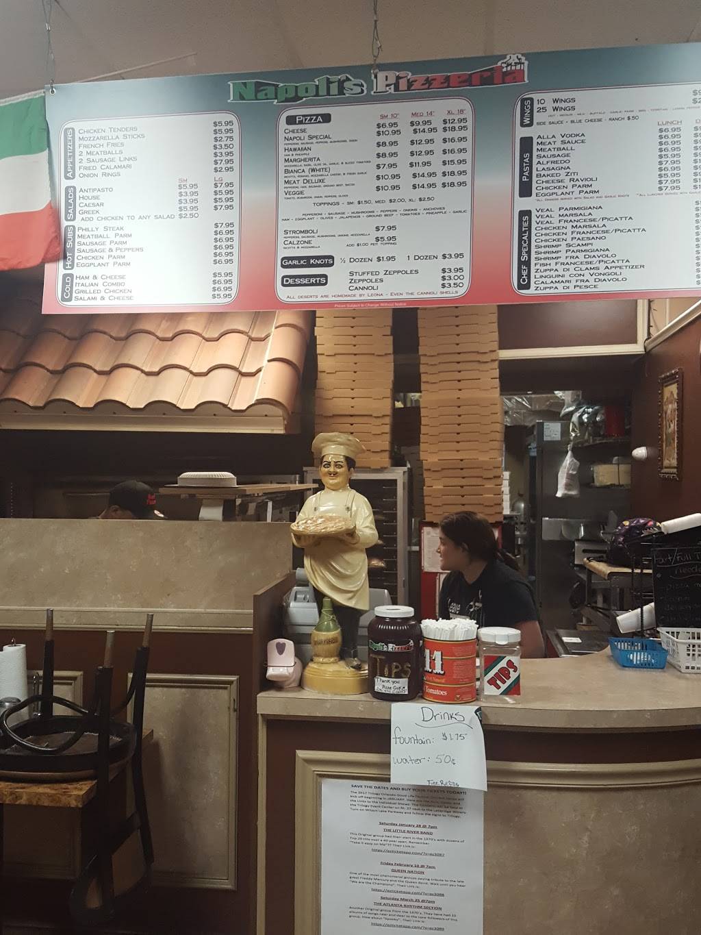 Napolis Pizzeria | restaurant | 556 South, US-27, Minneola, FL 34715, USA | 3522437500 OR +1 352-243-7500