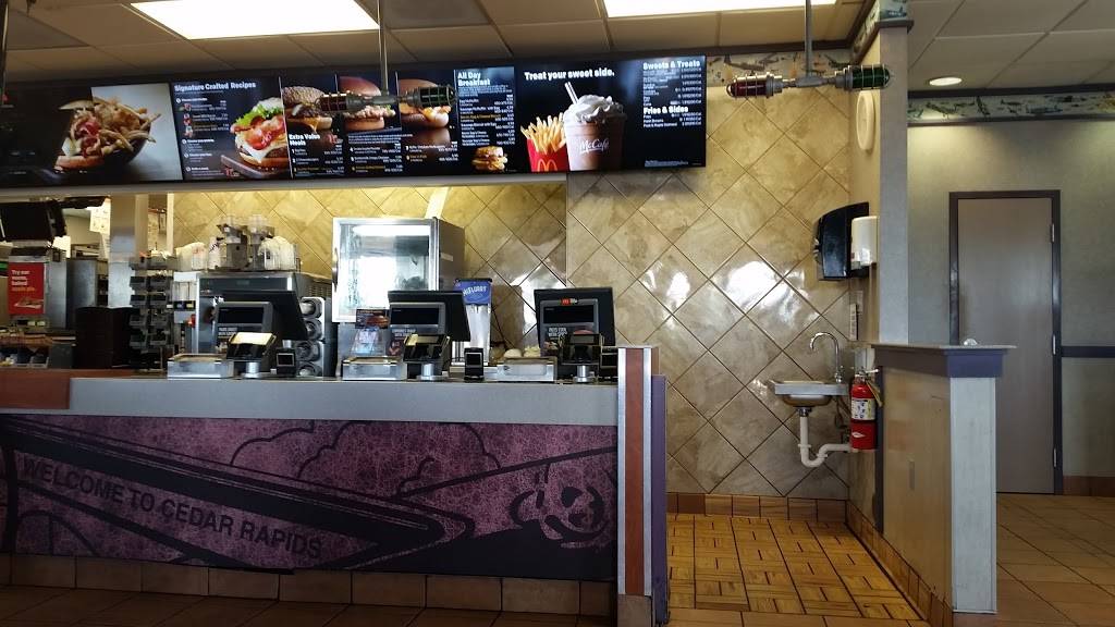 McDonalds | cafe | 8905 Runway Ct SW, Cedar Rapids, IA 52404, USA | 3193635912 OR +1 319-363-5912