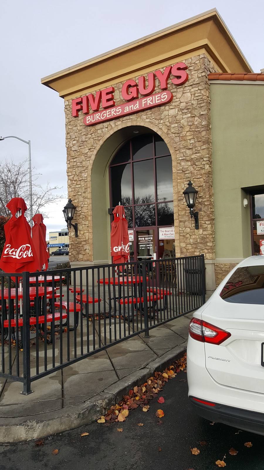 Five Guys | meal takeaway | 19621 Hesperian Blvd, Hayward, CA 94541, USA | 5107814943 OR +1 510-781-4943