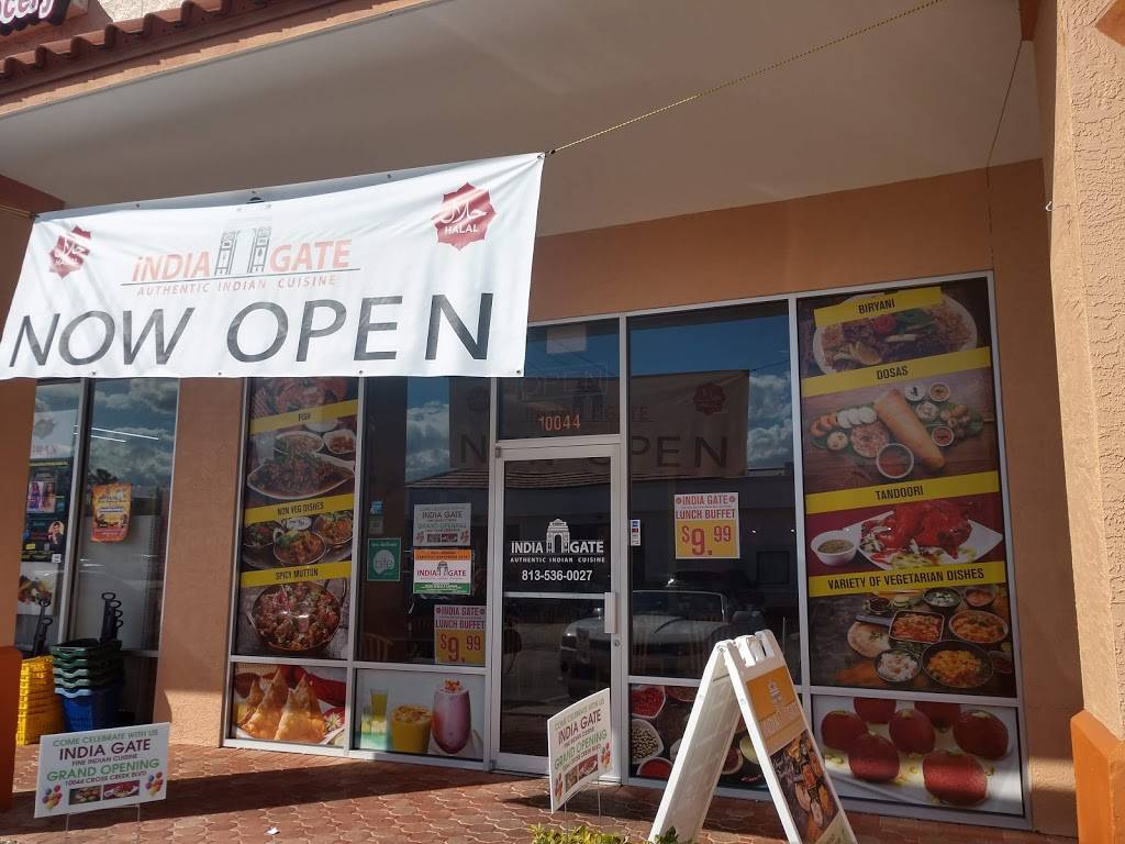 India Gate | meal takeaway | 10044 Cross Creek Blvd, Tampa, FL 33647, USA | 8135360027 OR +1 813-536-0027
