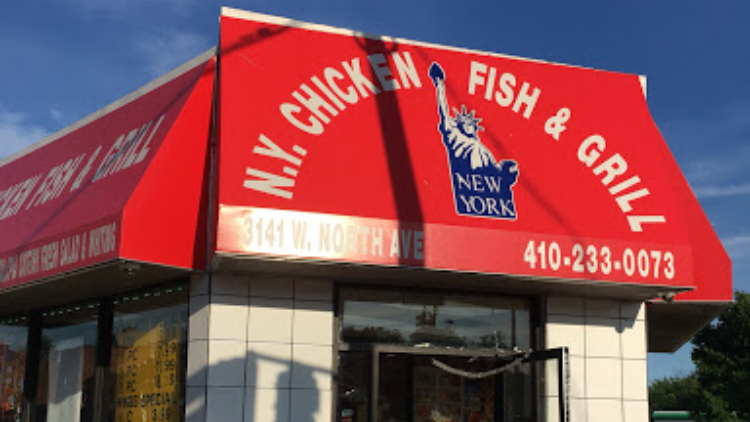 New York Fried Chicken | restaurant | 3141 W North Ave, Baltimore, MD 21216, USA | 4102330073 OR +1 410-233-0073