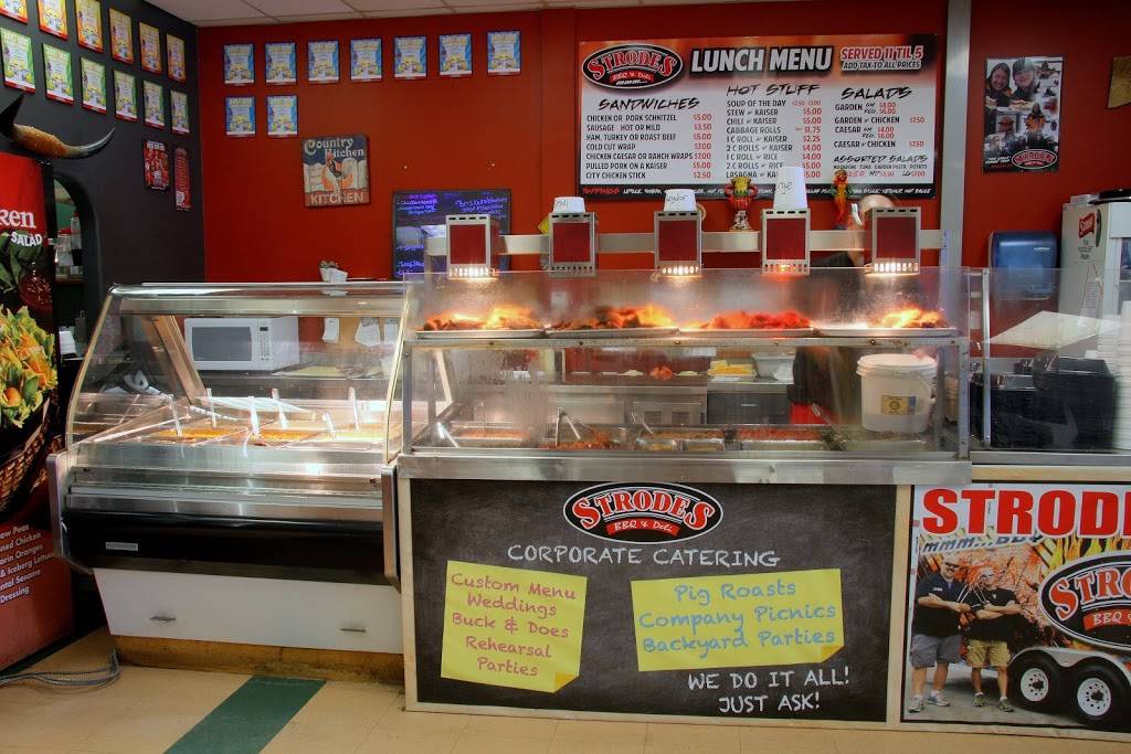 Strodes BBQ & Deli | restaurant | 403 Fairview Dr, Brantford, ON N3R 2X8, Canada | 5197523151 OR +1 519-752-3151