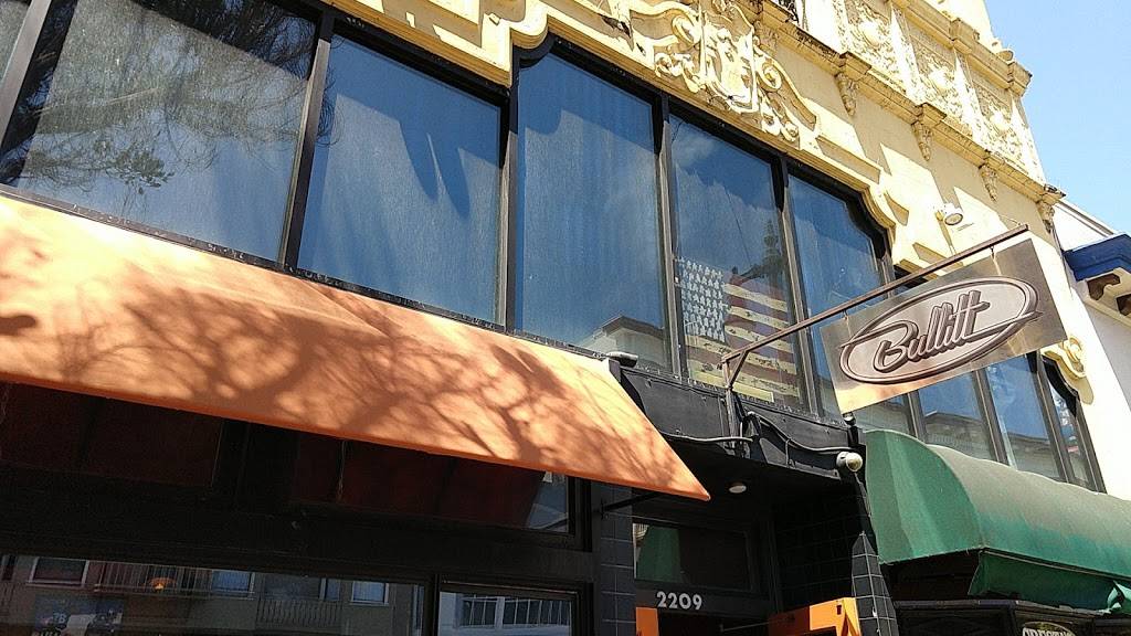 Bullitt | restaurant | 2209 Polk St, San Francisco, CA 94109, USA | 4152680140 OR +1 415-268-0140