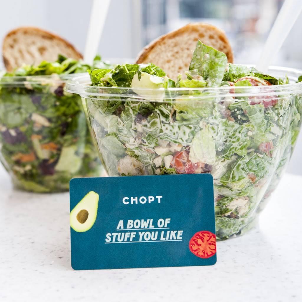 Chopt Creative Salad Co. | restaurant | 52 Farm View, Montvale, NJ 07645, USA | 5513081100 OR +1 551-308-1100