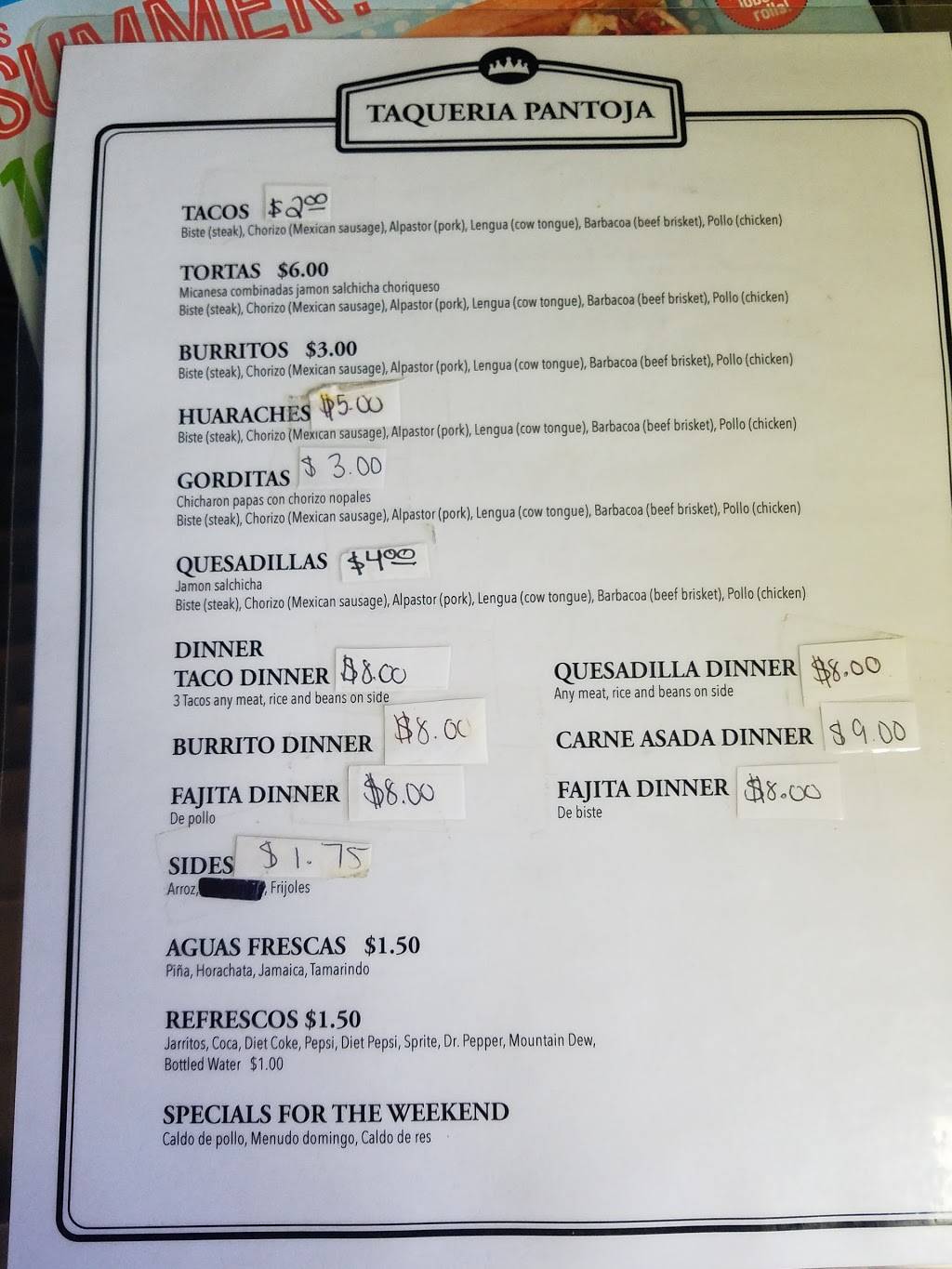 Taqueria Pantoja | restaurant | 721 E Main St, Streator, IL 61364, USA | 8156727758 OR +1 815-672-7758