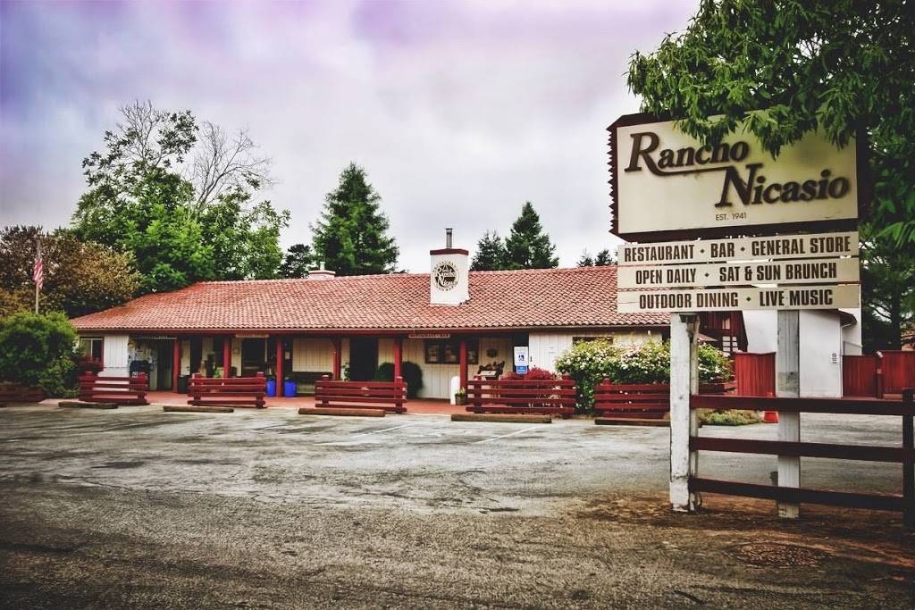 Rancho Nicasio, Bar, Restaurant, Live Music and Wedding Event Ve | restaurant | Nicasio, CA 94946, USA | 4156622219 OR +1 415-662-2219