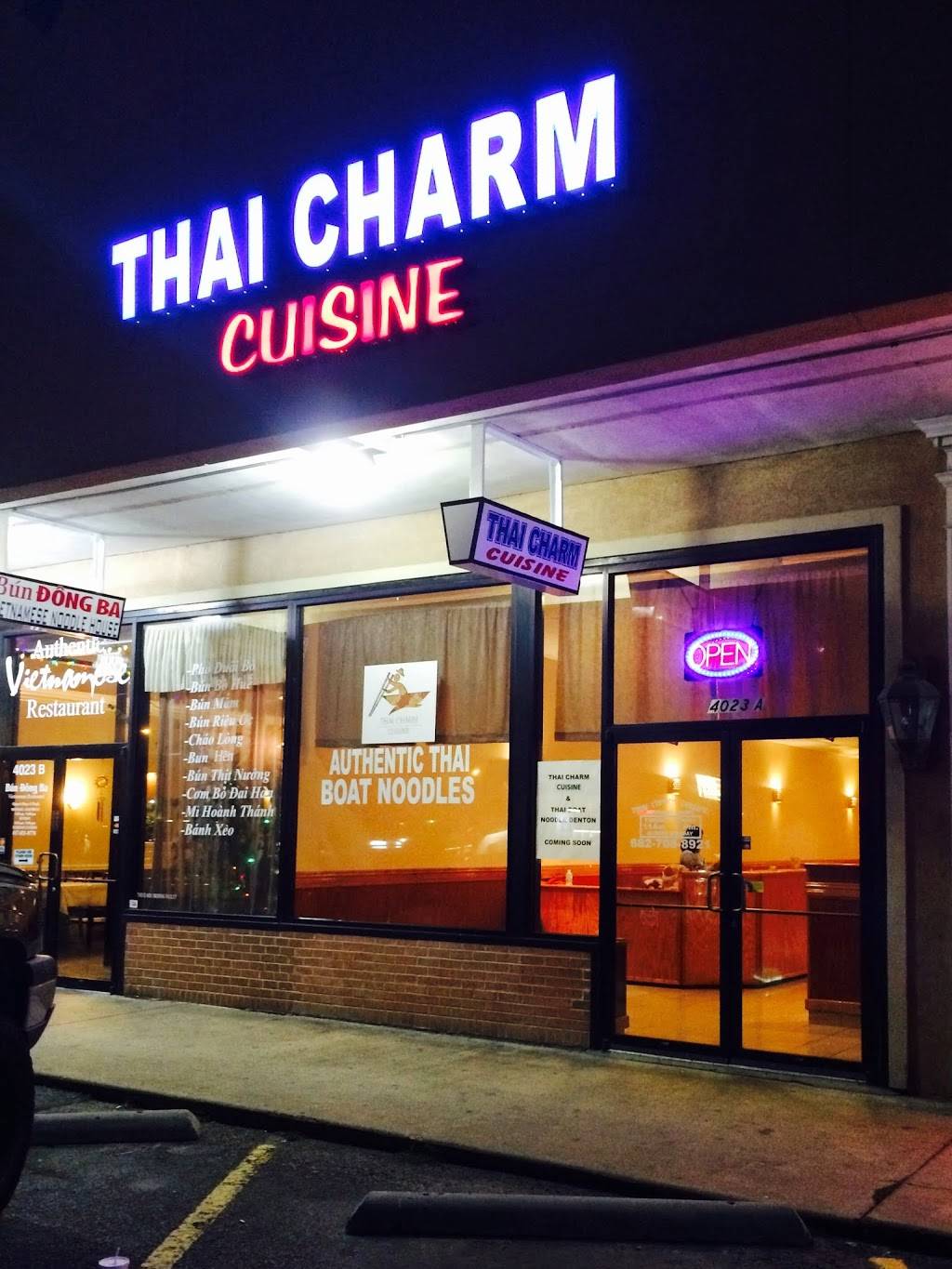 Thai Charm Cuisine | restaurant | 4023 E Belknap St A, Haltom City, TX 76111, USA | 6827088921 OR +1 682-708-8921