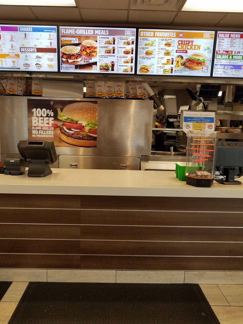 Burger King | restaurant | 996 Joliet St, Dyer, IN 46311, USA | 2193227267 OR +1 219-322-7267