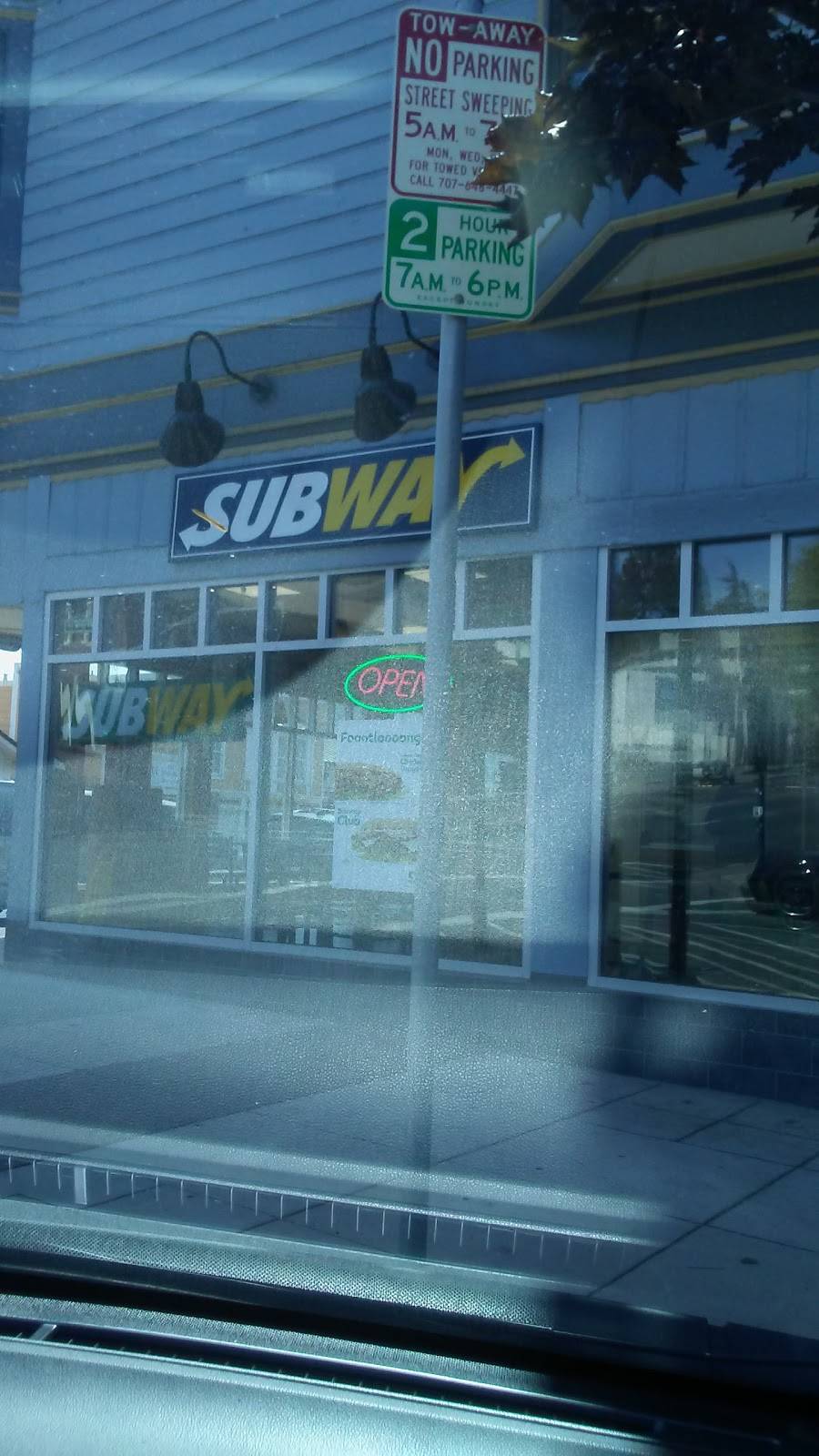 Subway Restaurants | restaurant | 1745 Sonoma Blvd, Vallejo, CA 94590, USA | 7075563220 OR +1 707-556-3220