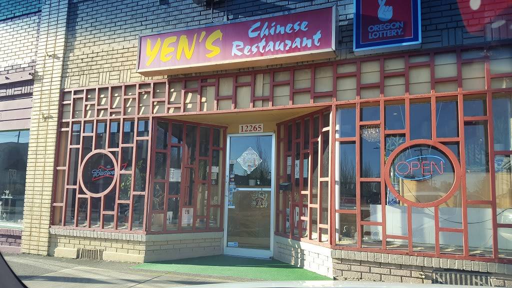 Yens Chinese Restaurant | restaurant | 12265 SW Main St, Tigard, OR 97223, USA | 5036393005 OR +1 503-639-3005