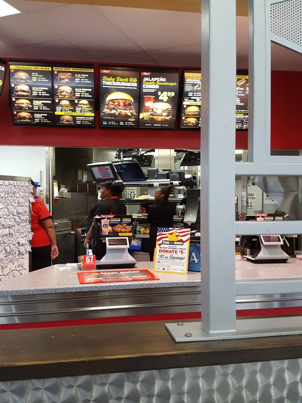Hardees | restaurant | 7551 Richmond Hwy, Appomattox, VA 24522, USA | 4343527212 OR +1 434-352-7212