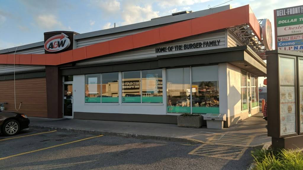 A&W Canada | restaurant | 366 N Front St, Belleville, ON K8P 5E6, Canada | 6139699276 OR +1 613-969-9276