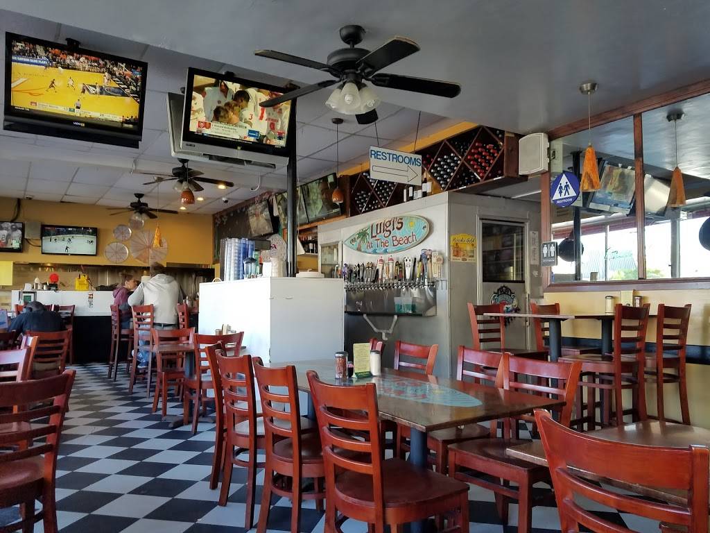 Luigis At The Beach | restaurant | 3210 Mission Blvd, San Diego, CA 92109, USA | 8584882818 OR +1 858-488-2818