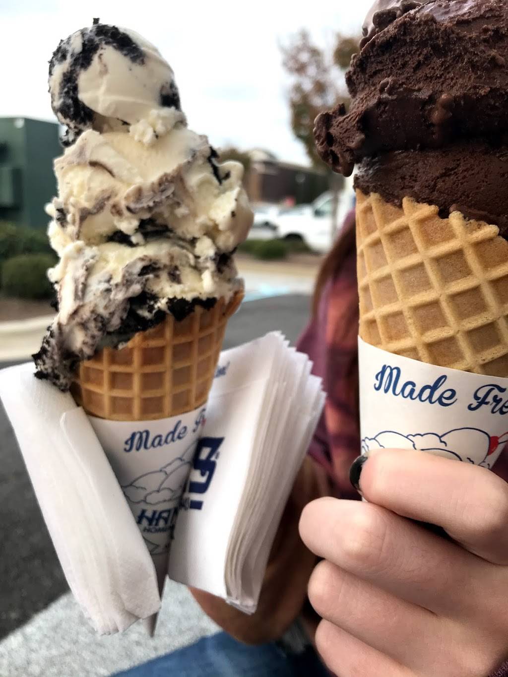 Handels Ice Cream | restaurant | 7086 Hwy 72 W, Huntsville, AL 35806, USA | 2565130080 OR +1 256-513-0080