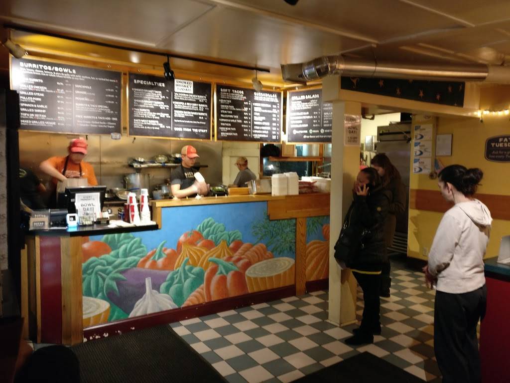 Bueno Y Sano | restaurant | 1 Boltwood Walk, Amherst, MA 01002, USA | 4132534000 OR +1 413-253-4000