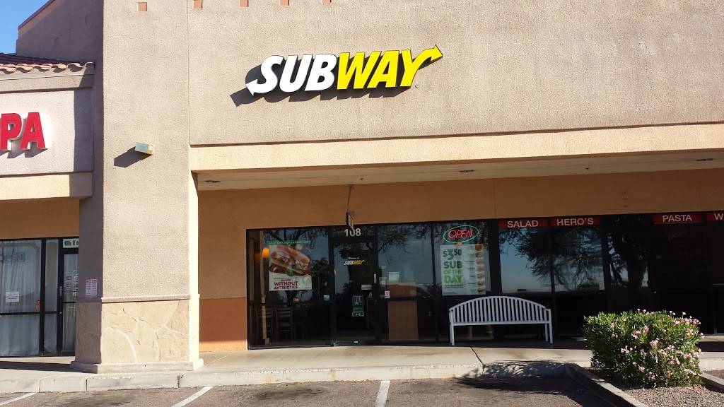 Subway Restaurants | restaurant | 23425 N 39th Dr, Ste 108, North Canyon Ranch S/C, Glendale, AZ 85310, USA | 6237801373 OR +1 623-780-1373