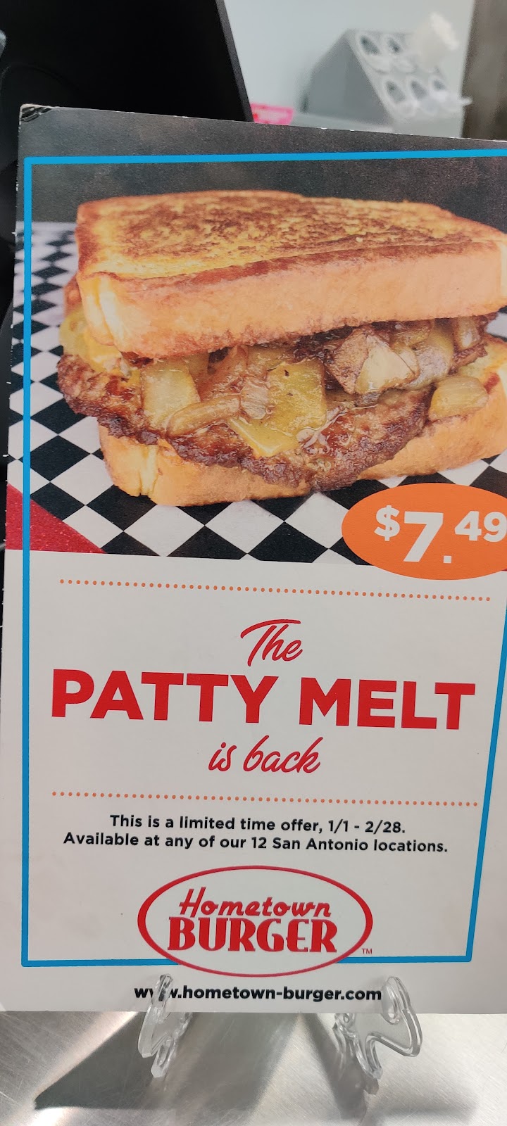 Hometown Burger | restaurant | 8514 Interstate 35 Access Rd, San Antonio, TX 78211, USA | 2103547163 OR +1 210-354-7163