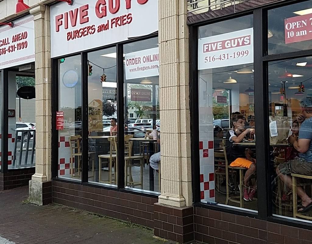 Five Guys | meal takeaway | 2-4 W Park Ave, Long Beach, NY 11561, USA | 5164311999 OR +1 516-431-1999