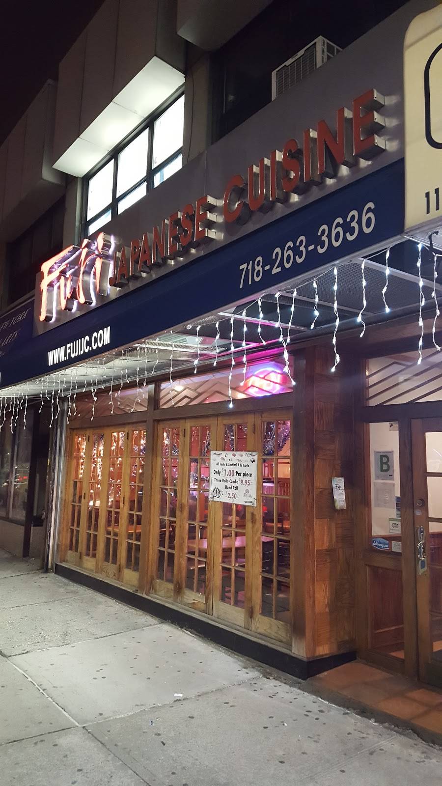 Fuji | restaurant | 113-27 Queens Blvd, Forest Hills, NY 11375, USA | 7182633636 OR +1 718-263-3636