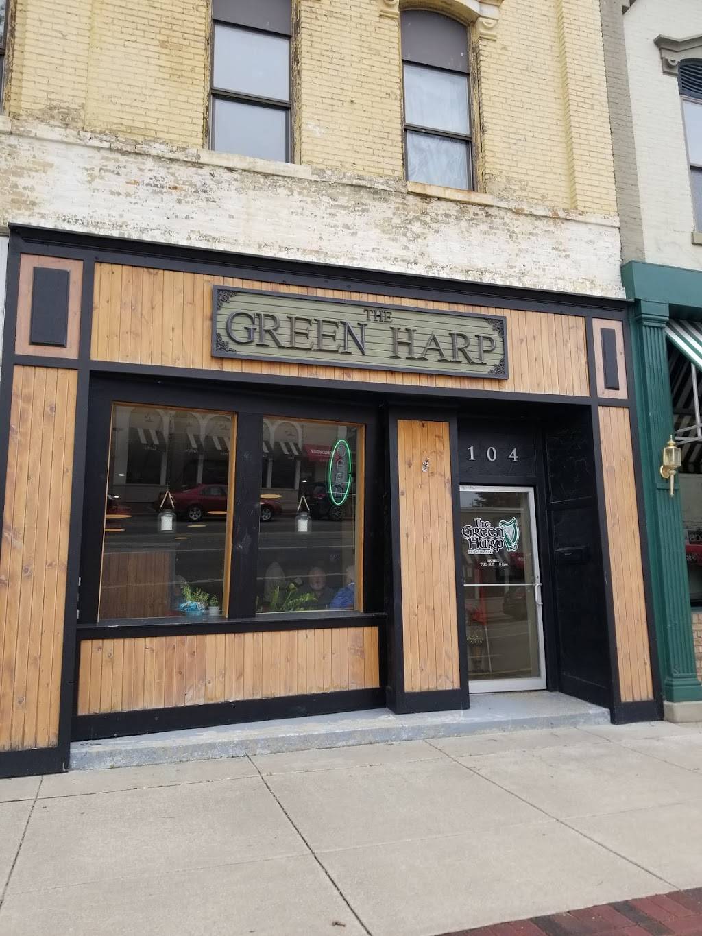 The Green Harp | restaurant | 104 S Lafayette St, Greenville, MI 48838, USA | 6162322058 OR +1 616-232-2058
