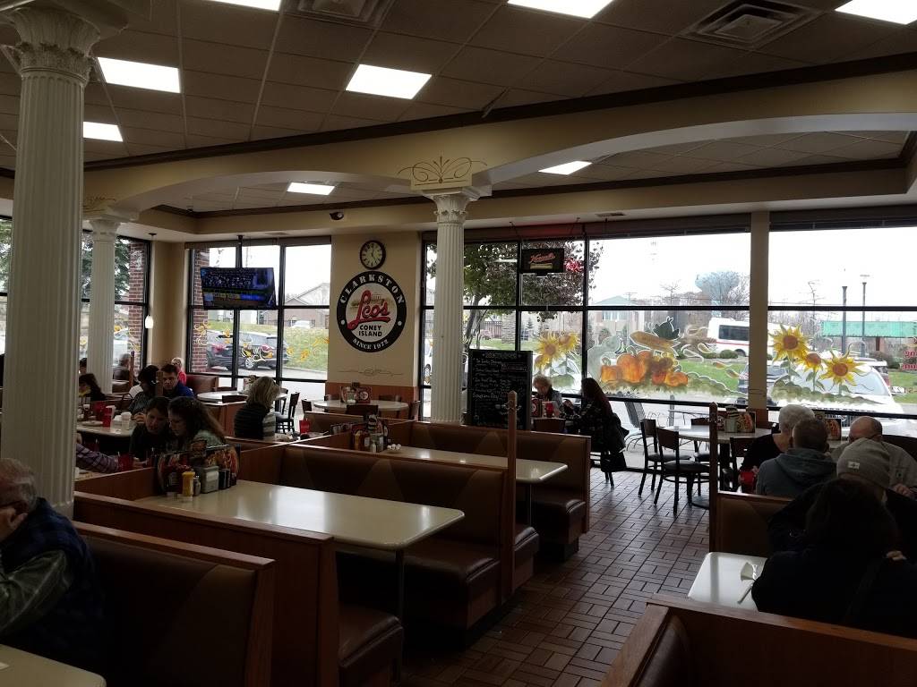 Leos Coney Island | restaurant | 6325 Sashabaw Rd, City of the Village of Clarkston, MI 48346, United States | 2486205122 OR +1 248-620-5122