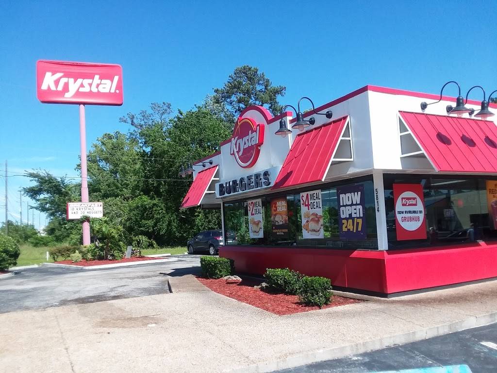Krystal | restaurant | 5814 Normandy Blvd, Jacksonville, FL 32205, USA | 9047836953 OR +1 904-783-6953