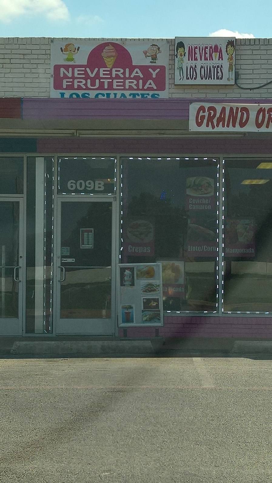 Neveria Los Cuates | restaurant | 609 US-175 Frontage Rd, Seagoville, TX 75159, USA | 2148037671 OR +1 214-803-7671