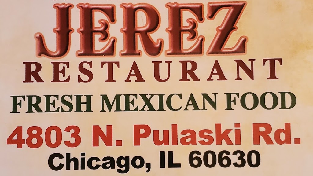Jerez Restaurant | restaurant | 4803 N Pulaski Rd, Chicago, IL 60630, USA | 7734634733 OR +1 773-463-4733