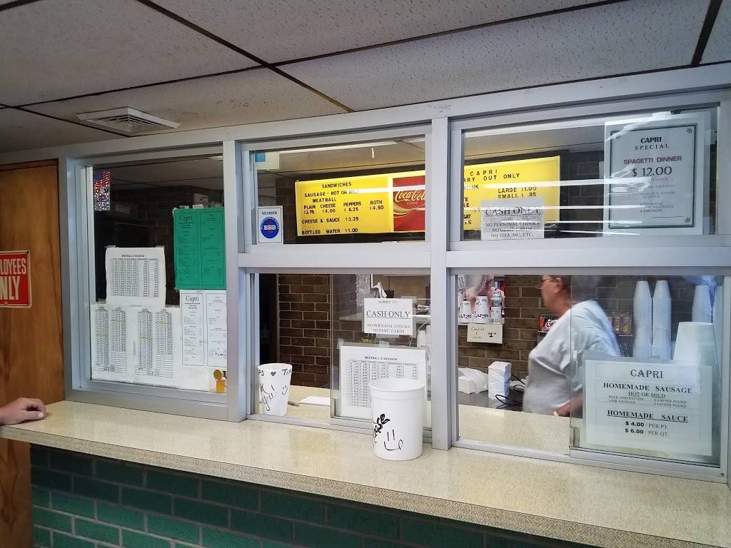 Capri | restaurant | 1400 University Blvd, Steubenville, OH 43952, USA | 7402824919 OR +1 740-282-4919