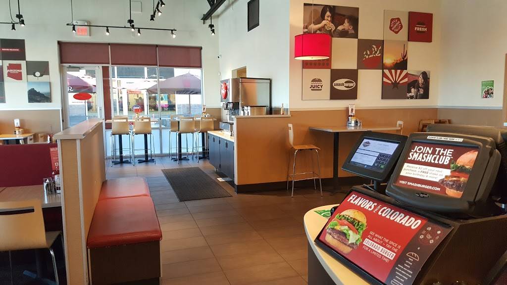Smashburger | restaurant | 15801 N Frank Lloyd Wright Blvd, Scottsdale, AZ 85260, USA | 4806611150 OR +1 480-661-1150