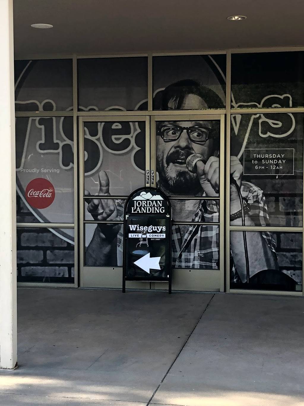 Wiseguys Comedy Club, Jordan Landing | restaurant | 3763 W Center Park Dr, West Jordan, UT 84084, USA | 8014632909 OR +1 801-463-2909