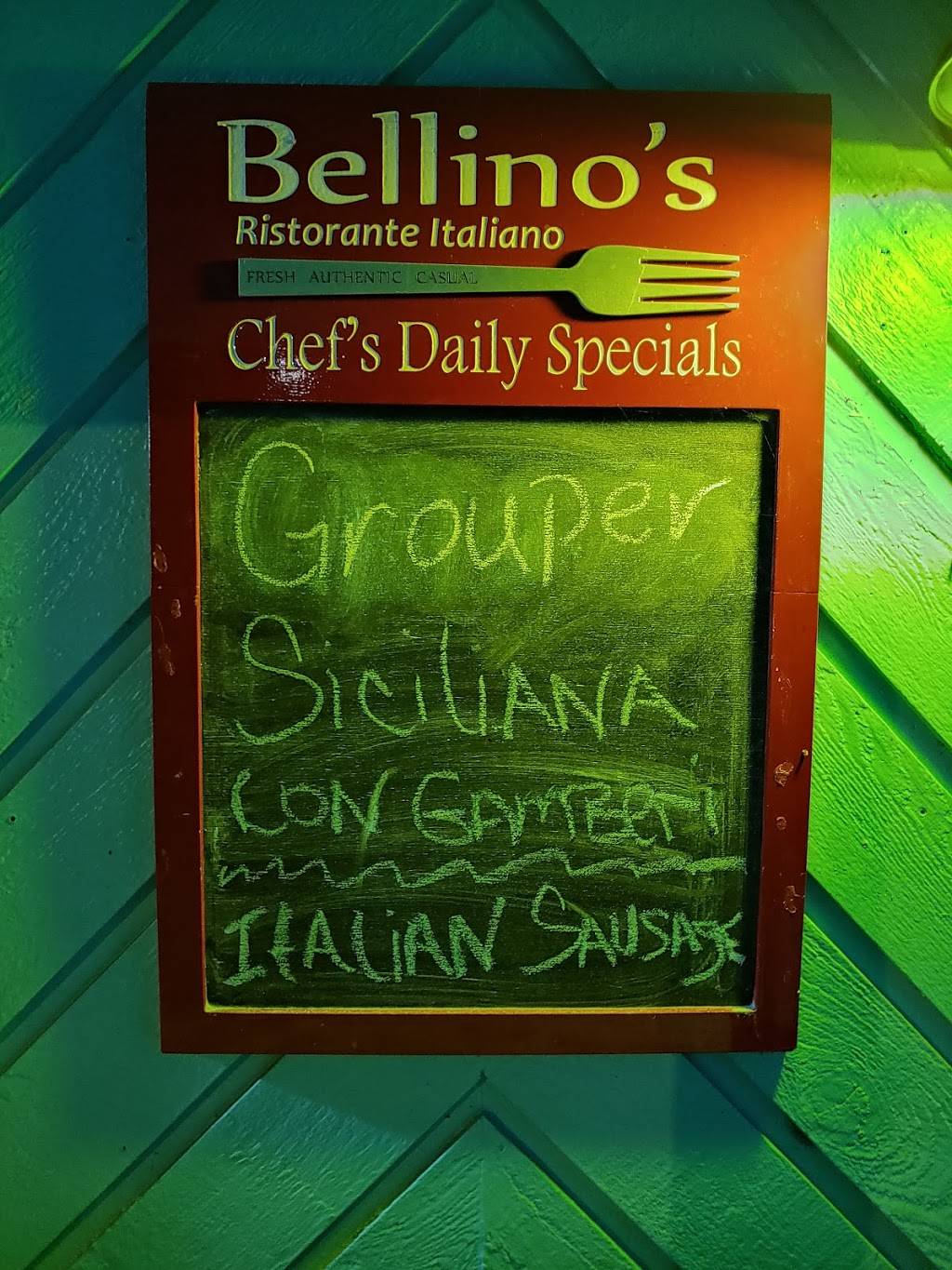 Bellinos Italian Restaurant Rockport | restaurant | 523 Fulton Beach Rd, Rockport, TX 78382, USA | 3617299003 OR +1 361-729-9003