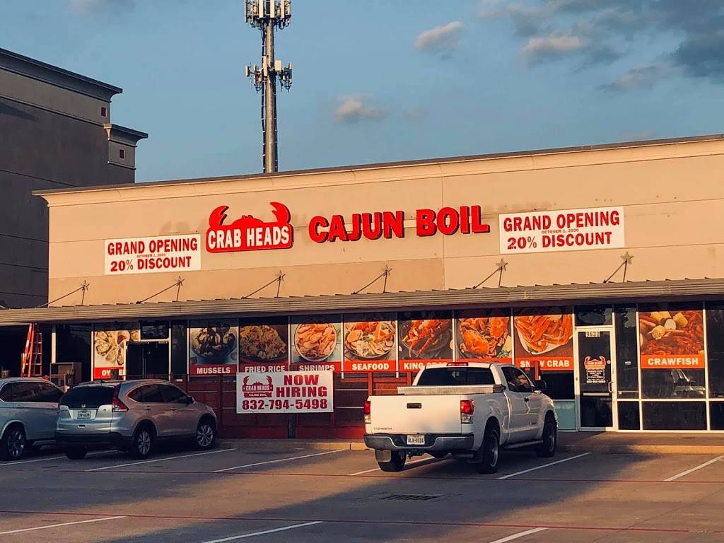 Crab Heads Cajun Boil | restaurant | 9630 Jones Rd, Houston, TX 77065, USA | 8329124953 OR +1 832-912-4953