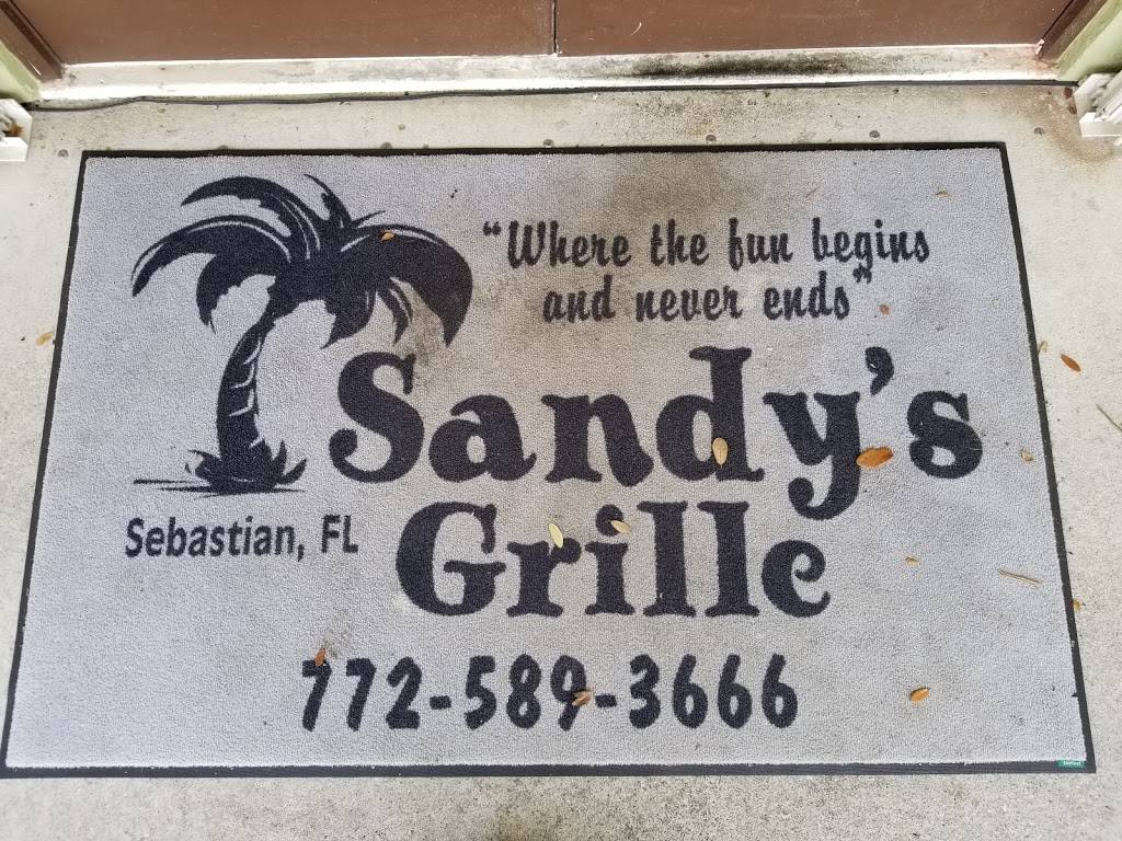 Sandys Grille | restaurant | 171 Sebastian Blvd, Sebastian, FL 32958, USA | 7725893666 OR +1 772-589-3666