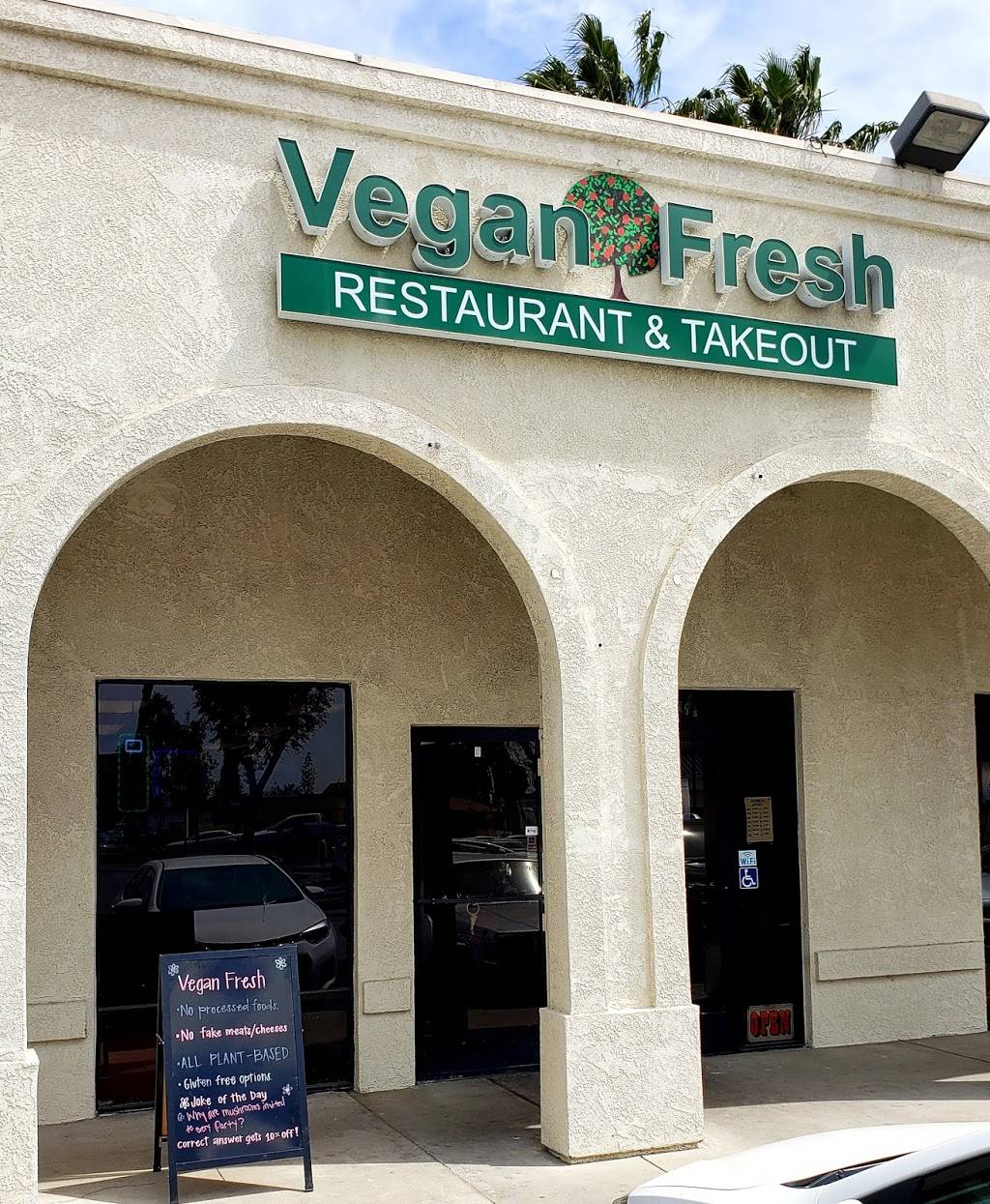 Vegan Fresh | restaurant | 24950 Redlands Blvd K, Loma Linda, CA 92354, USA | 9094780178 OR +1 909-478-0178