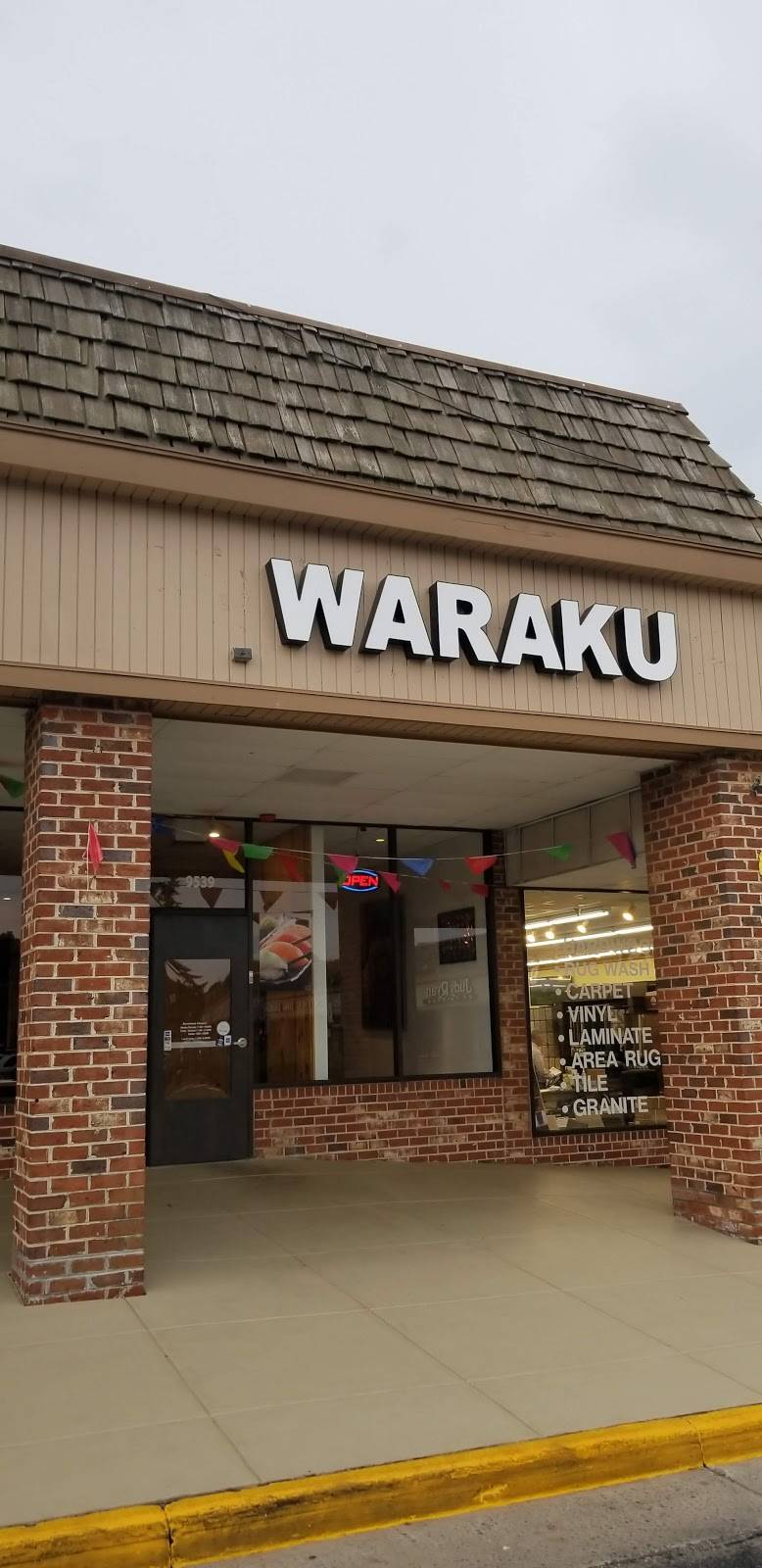 Waraku Japanese Restaurant | restaurant | 9539 Braddock Rd, Fairfax, VA 22032, USA | 7033233665 OR +1 703-323-3665
